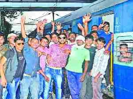 Chaos at railway station